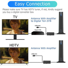 Load image into Gallery viewer, Indoor Digital HD Antena HDTV 1080P 4K Long Range