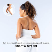 Load image into Gallery viewer, Women's Solid Removable Chest Pad Sports Tank Top