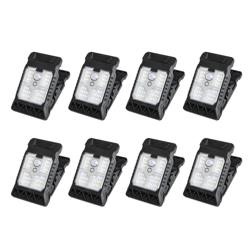 USB & Solar Powered Motion Sensor Clip Lights
