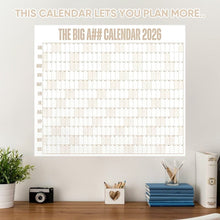 Load image into Gallery viewer, Oversized Wall Calendar