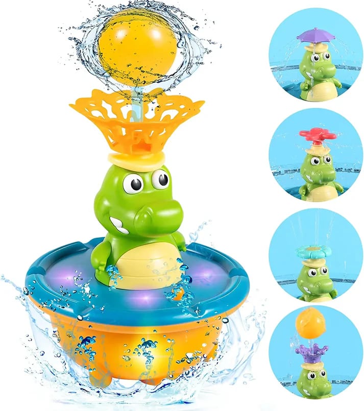 Water Rocket Sprinkler for Kids Toy