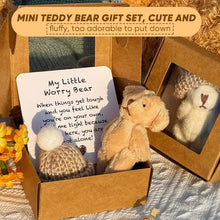 Load image into Gallery viewer, Handmade Mini Plush Teddy Bear in Box