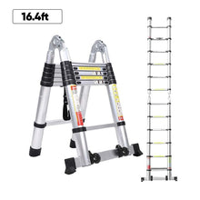 Load image into Gallery viewer, Saker Portable Collapsible Extension Ladder