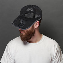 Load image into Gallery viewer, Sakerplus Solar Powered Cooling Fan Cap