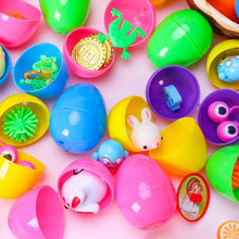 Load image into Gallery viewer, Prefilled Easter Eggs with Toys and Stickers for Egg Hunts