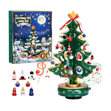 Load image into Gallery viewer, 24 Days Countdown Calendar with Christmas Tree 24 PCS Ornaments