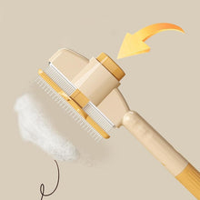 Load image into Gallery viewer, Self-cleaning Pet Flea Comb Grooming Brush