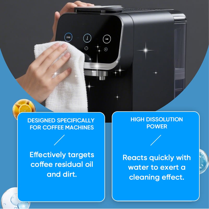 Coffee Maker Cleaner & Descaling Tablets