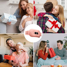 Load image into Gallery viewer, Women Menstruation Vibration Belly Massage Hot Compress