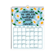 Load image into Gallery viewer, New Version-Hot Air Balloon-HERE WE FUCKING GO AGAIN 2025 CALENDAR
