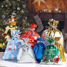 Load image into Gallery viewer, (🎄 Early Christmas Sale 🎄) Drawstring Christmas Gift Bags, Reusable