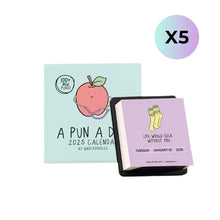 Load image into Gallery viewer, 2025 A Pun A Day Desktop Calendar