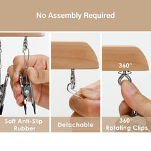 Load image into Gallery viewer, Wooden Hat Hanger Closet Organizer