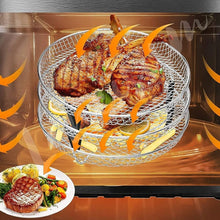 Load image into Gallery viewer, 3-Layer Stackable Air Fryer Rack