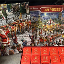 Load image into Gallery viewer, Christmas Countdown Puzzle Surprise Box Toy