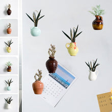 Load image into Gallery viewer, Magnetic Vase Fridge Stickers