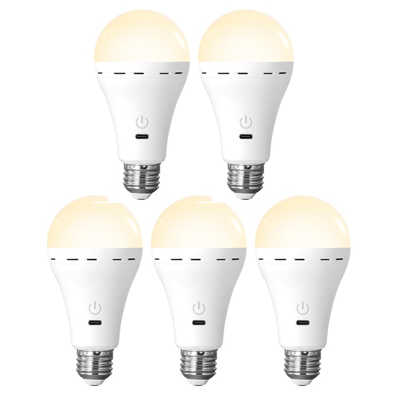 Rechargeable Emergency Light Bulbs