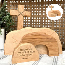Load image into Gallery viewer, Easter Scene Wooden Decoration