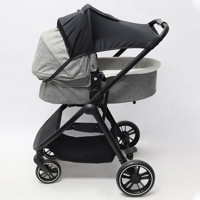 UV Protective Baby Stroller Sunshade with Top Opening
