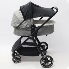 Load image into Gallery viewer, UV Protective Baby Stroller Sunshade with Top Opening