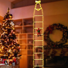 Load image into Gallery viewer, Santa Claus LED Ladder Light