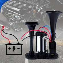 Load image into Gallery viewer, 600DB Dual-Tone Metal Car Horn