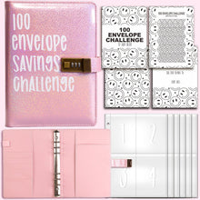 Load image into Gallery viewer, 100 Envelope Challenge Binder