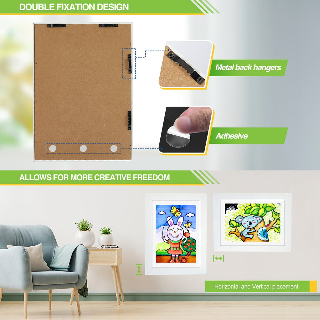 Front-Opening Changeable Picture Wooden Framed