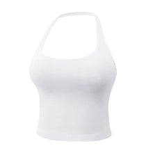 Load image into Gallery viewer, Women's Solid Removable Chest Pad Sports Tank Top