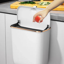 Load image into Gallery viewer, Hanging Waste Recycling Bins Storage Box with Lid