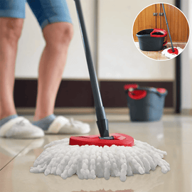 Triangular Disc Floor Brush Rotating Mop Head