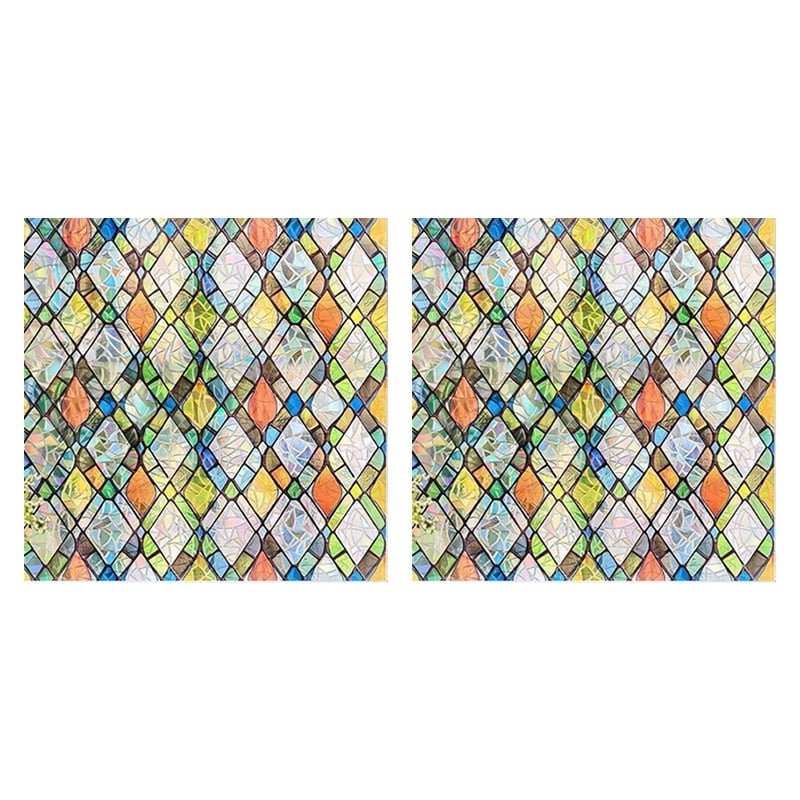 Holographic PVC Window Privacy Film
