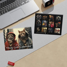 Load image into Gallery viewer, 2025 Thug Cat Calendar
