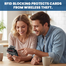 Load image into Gallery viewer, Anti-theft aluminum alloy card holder