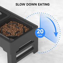 Load image into Gallery viewer, Adjustable Table Pet Bowl
