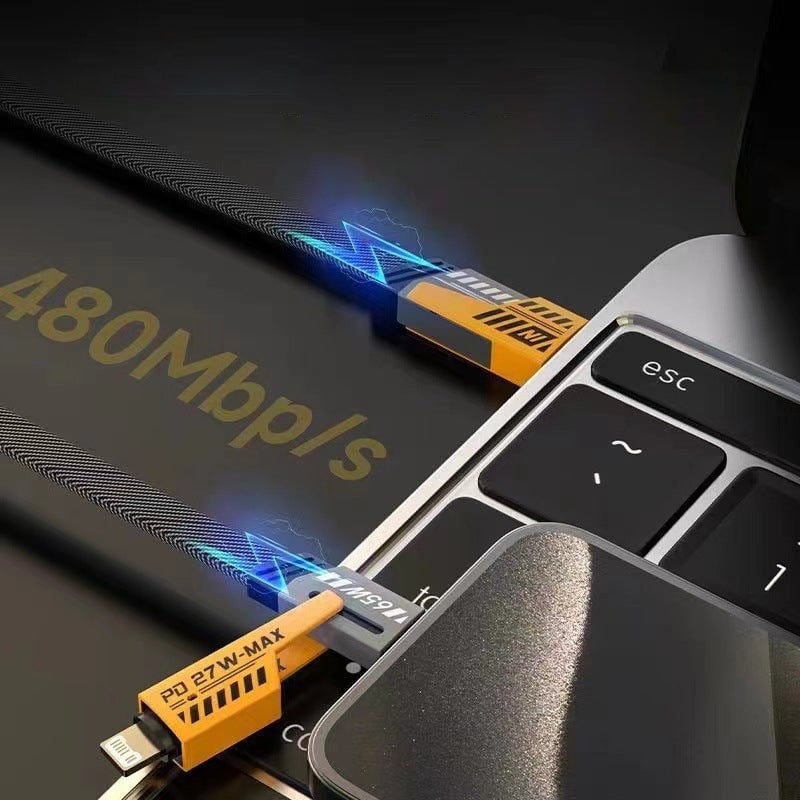 4-in-1 PD 65W Fast Charging Cable