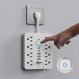 US standard 14 in 1 multi-function power strip