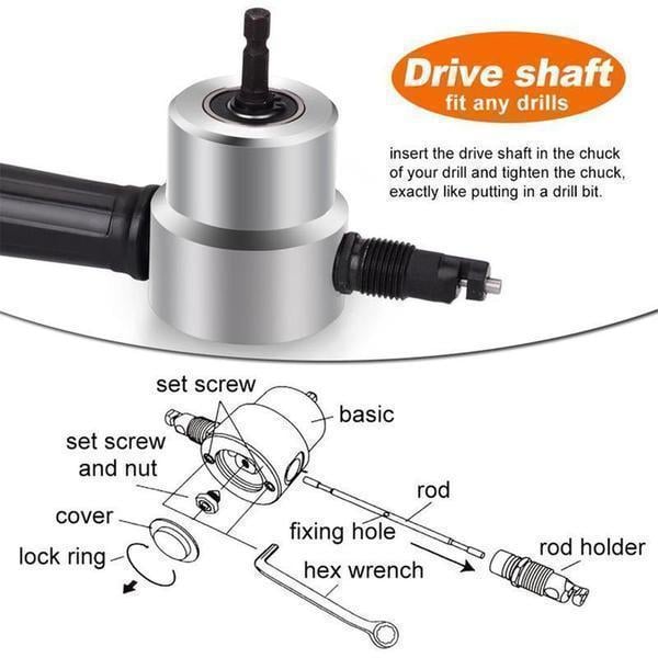 Double-head Metal Sheet Cutter