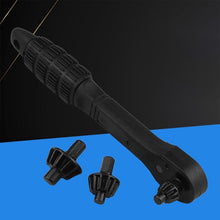 Load image into Gallery viewer, Dual-Head Ratchet Drill Chuck Wrench