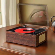 Load image into Gallery viewer, Time Retro CD Player Album Player Bluetooth Record Speaker