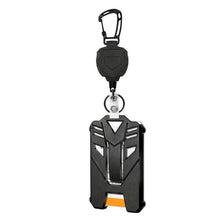Load image into Gallery viewer, Retractable Badge Holder with Carabiner Clip