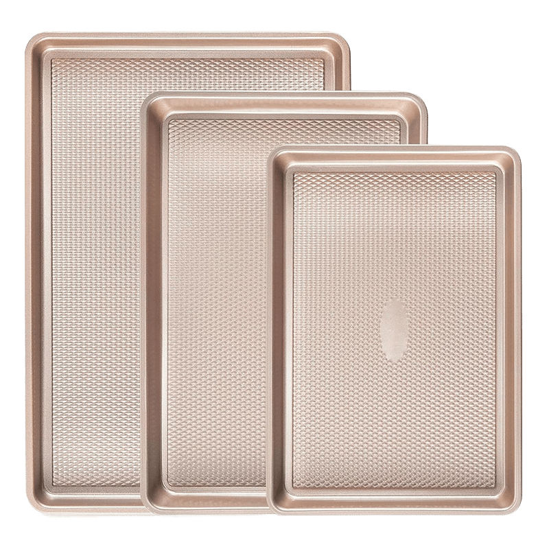 Sakerplus Nonstick Baking Sheet Pan Set