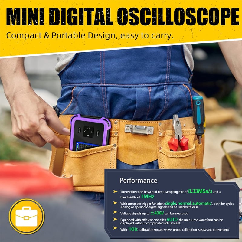 Handheld Portable Oscilloscope
