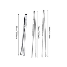 Load image into Gallery viewer, 3 PCS Stainless Steel Kitchen Tweezers