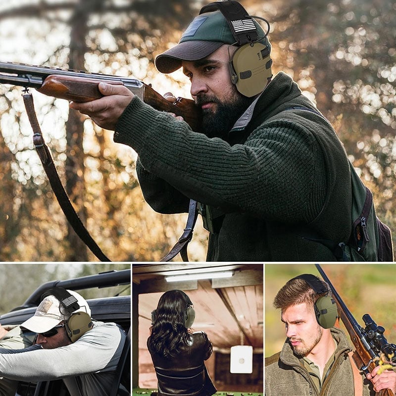 Aless™ Professional Tactical Shooting Noise-Reduction Earmuffs