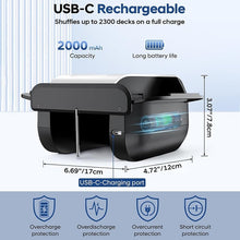 Load image into Gallery viewer, Rechargeable Automatic Card Shuffler