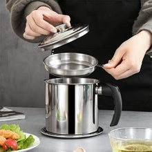 Load image into Gallery viewer, Stainless Steel Oil Strainer Pot