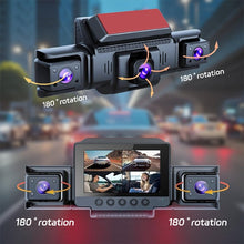 Load image into Gallery viewer, Sakerplus® 360 Front And Rear Dash Cam