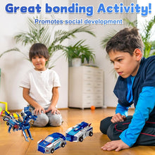 Load image into Gallery viewer, 2-in-1 Magnetic Cars That Transform into Flying Dragon and Unicorn
