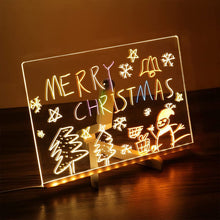 Load image into Gallery viewer, Christmas Sale LED Note Board with Colors
